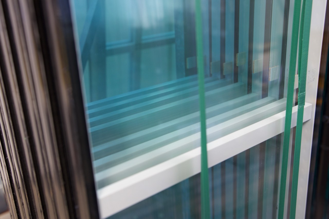 Fertige Fenster in der Werkstatt